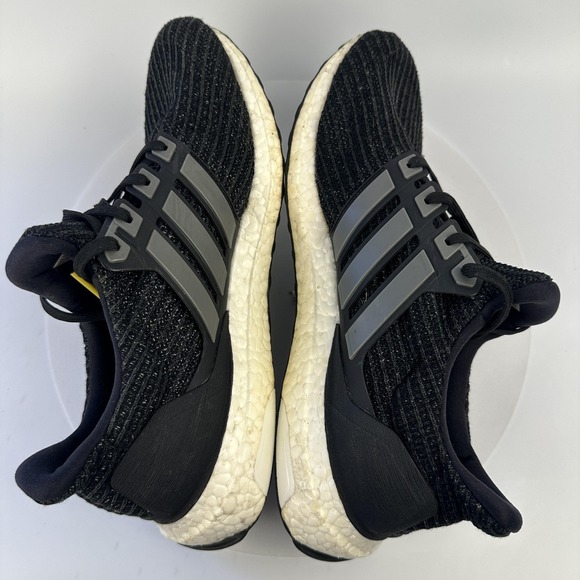 Adidas Ultra Boost Shoes Mens Size 9.5 Black White BB6220 Running Sneakers Boost - Picture 8 of 12